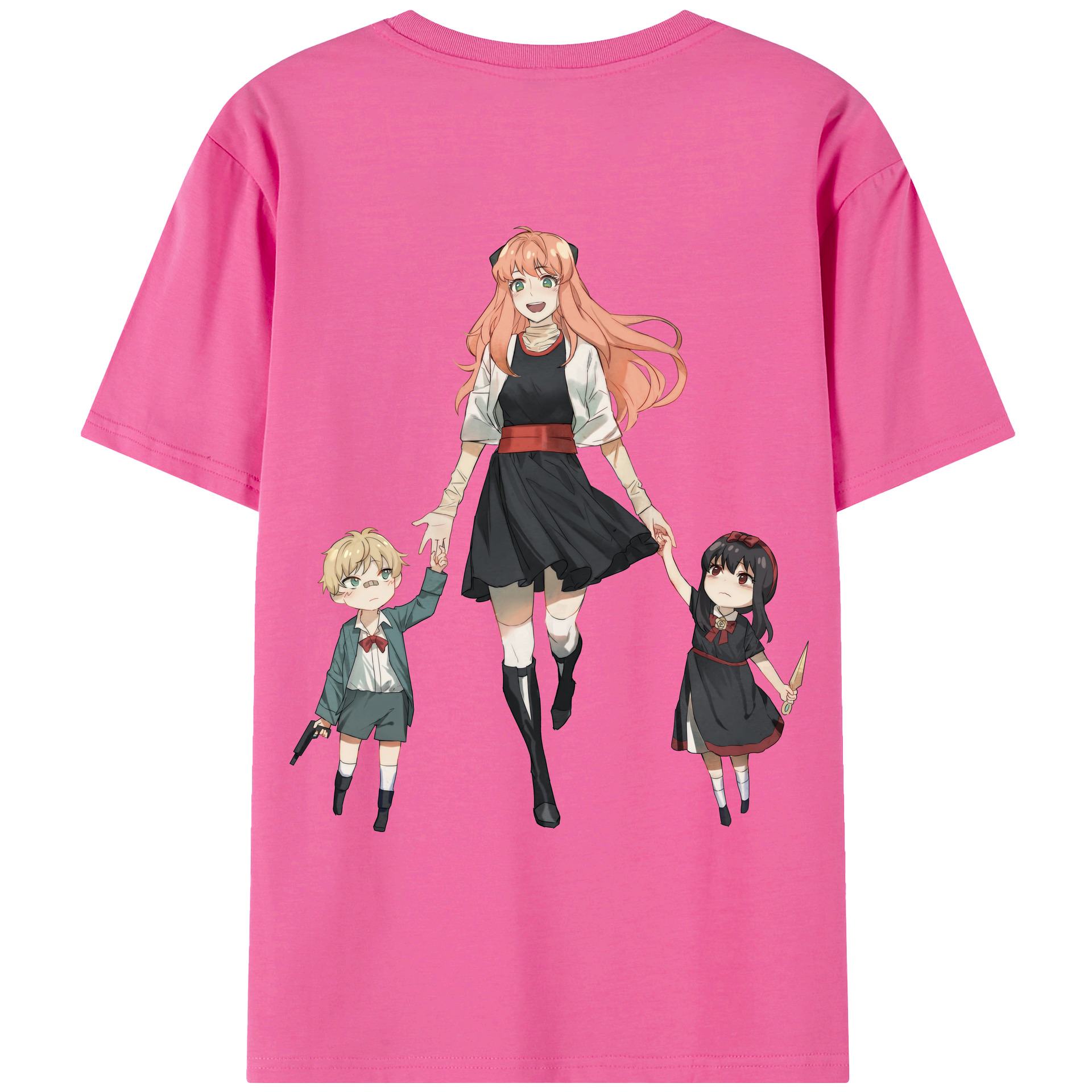 （画像用） SPY×FAMILY间谍家家酒 レディース半袖Tシャツ(バックプリント)